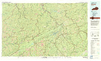 Pikeville 1977 topographic map thumbnail