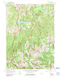 Ancram 1960 topographic map thumbnail