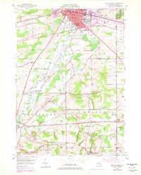 Batavia South 1950 topographic map thumbnail