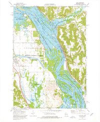 Alma 1974 topographic map thumbnail