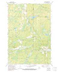 Newald 1972 topographic map thumbnail
