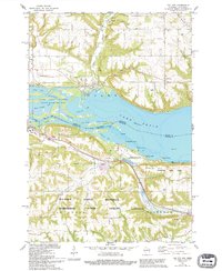 Bay City 1974 topographic map thumbnail
