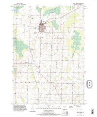 Black Creek 1992 topographic map thumbnail