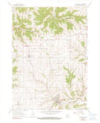 Bloomington 1962 topographic map thumbnail