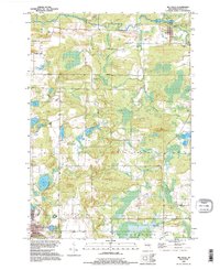 Big Falls 1992 topographic map thumbnail