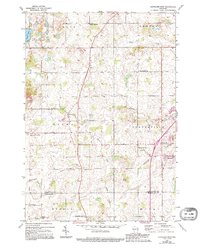 Cleveland West 1954 topographic map thumbnail