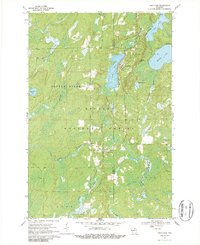 Long Lake 1970 topographic map thumbnail