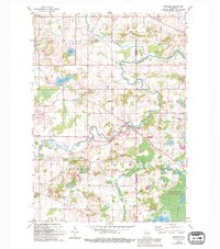 Newburg 1959 topographic map thumbnail
