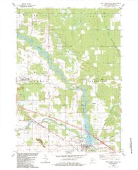 New Lisbon North 1983 topographic map thumbnail