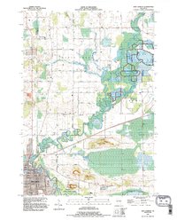 New London 1992 topographic map thumbnail