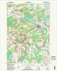 Ogdensburg 1992 topographic map thumbnail