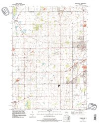 Oshkosh NE 1992 topographic map thumbnail