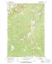 Patzau 1954 topographic map thumbnail