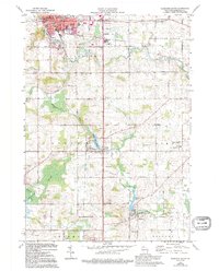 Plymouth South 1974 topographic map thumbnail
