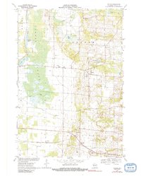 Polonia 1969 topographic map thumbnail