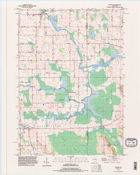 Potter 1993 topographic map thumbnail