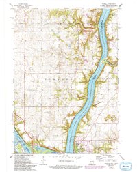 Prescott 1967 topographic map thumbnail