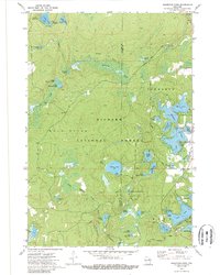 Reservoir Pond 1972 topographic map thumbnail