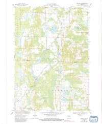 Rosholt NW 1969 topographic map thumbnail