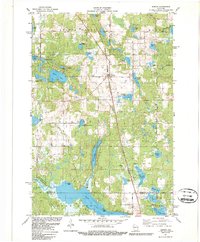 Sarona 1981 topographic map thumbnail