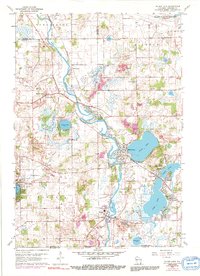 Silver Lake 1960 topographic map thumbnail