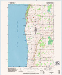 Stockbridge 1992 topographic map thumbnail