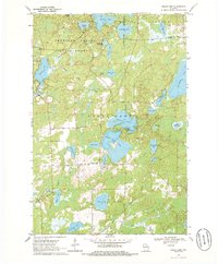 Sugar Camp 1970 topographic map thumbnail