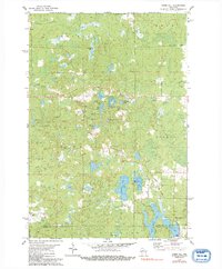 Timms Hill 1979 topographic map preview