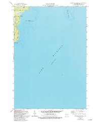 Washington Island SE 1982 topographic map thumbnail