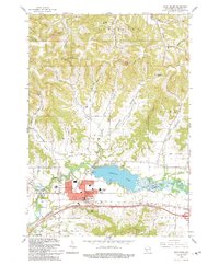 West Salem 1993 topographic map thumbnail