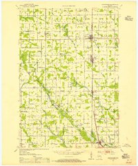 Abbotsford 1953 topographic map thumbnail