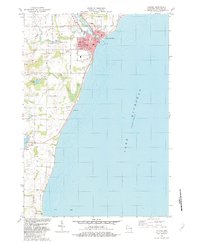 Algoma 1982 topographic map thumbnail