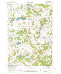 Amherst 1969 topographic map thumbnail