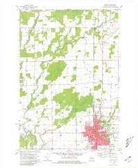 Antigo 1973 topographic map thumbnail