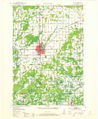 Antigo 1952 topographic map thumbnail