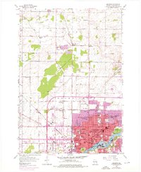 Appleton 1955 topographic map thumbnail