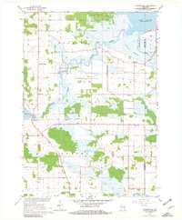 Auroraville 1961 topographic map thumbnail