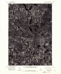 Balsam Lake NE topographic map thumbnail