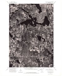 Balsam Lake NW topographic map thumbnail