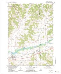 Bangor 1983 topographic map thumbnail