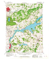 Baraboo 1959 topographic map thumbnail