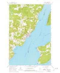 Bayfield 1964 topographic map thumbnail