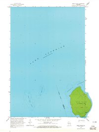 Bear Island 1963 topographic map thumbnail