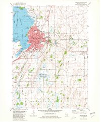 Beaver Dam 1980 topographic map thumbnail