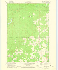 Becky Creek 1972 topographic map thumbnail