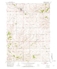 Belmont 1952 topographic map thumbnail