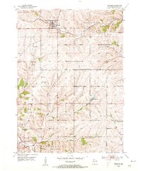 Belmont 1952 topographic map thumbnail