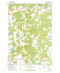 Big Falls 1970 topographic map preview