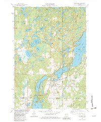 Birchwood 1982 topographic map thumbnail