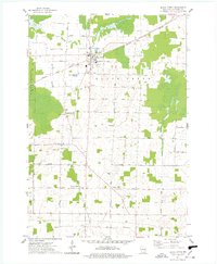 Black Creek 1974 topographic map preview